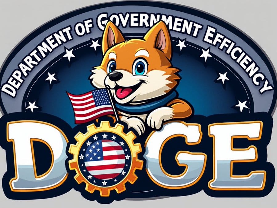 Logo of the Department of Government Efficiency.