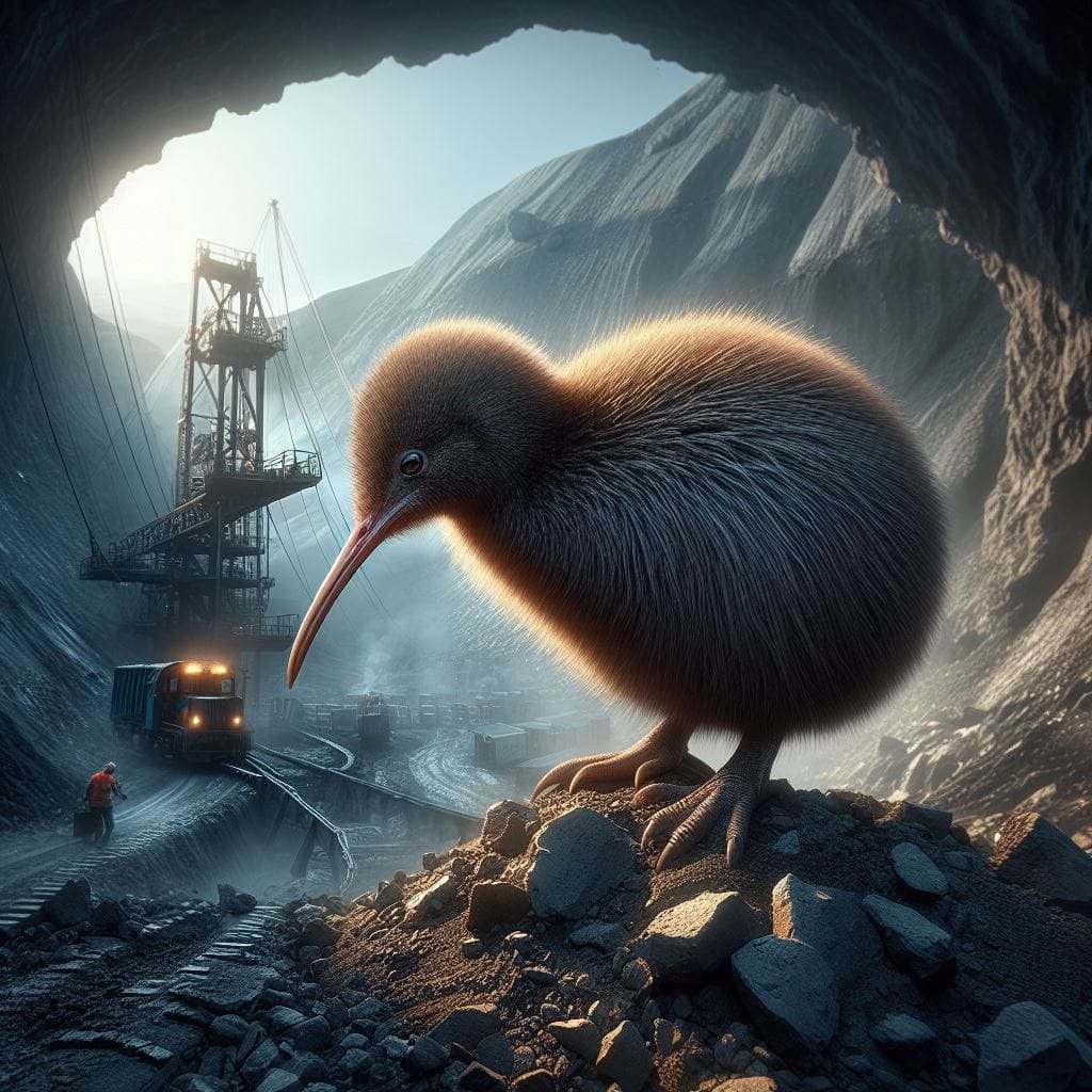 The Kiwi in the coal mine